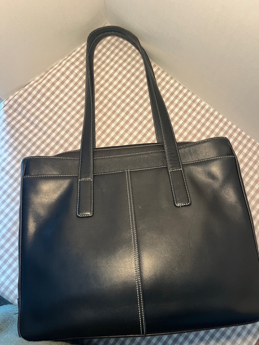 Y2K Vintage Coach Hampton Leather Tote 5209 in Excellent Condition